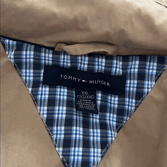 Tommy Hilfiger Tan Khaki Twill Jacket XXL - Picture 2 of 5